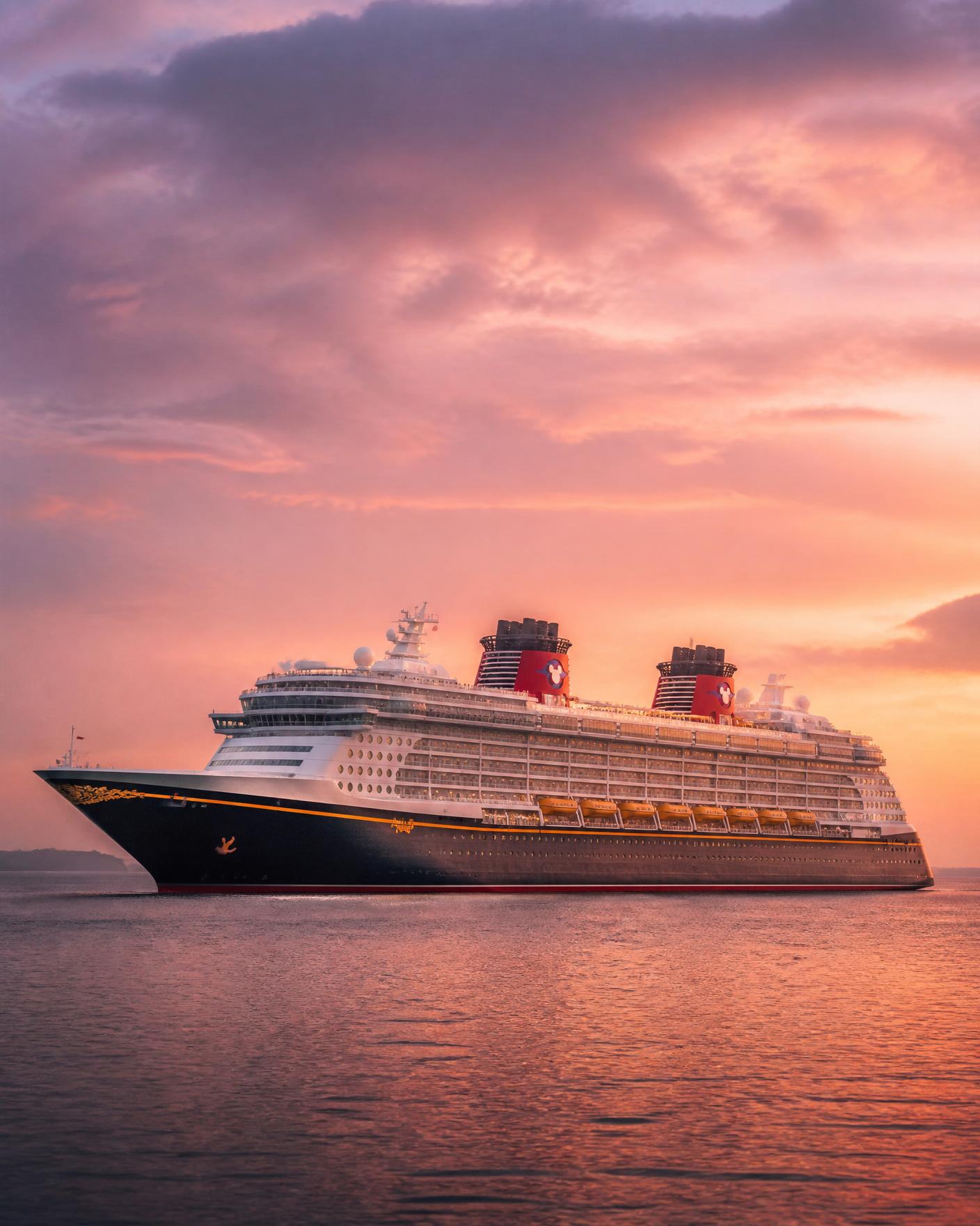 The ship, chosen for the family